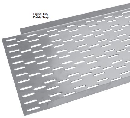 Light Duty Cable Tray – 152mm Straight 3m PG Perforated