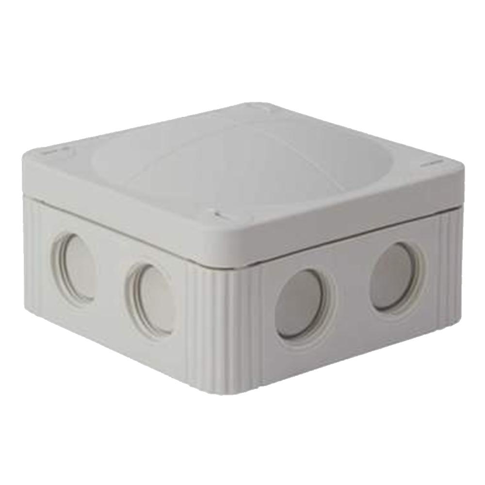 WISKA COMBI 308 Junction Box – 85×85×51 mm, Grey, IP66/67