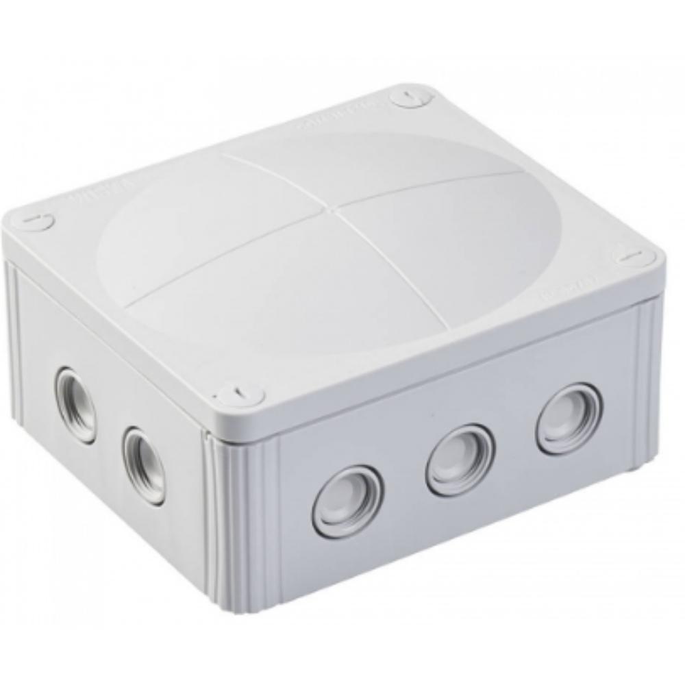 WISKA COMBI 1210 PVC Enclosure – 160×140×81 mm, Grey, IP 66/67