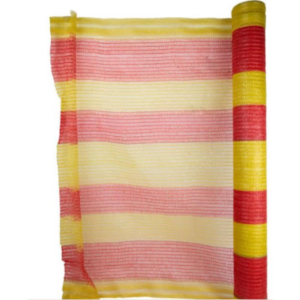 Woven Barrier Netting – Orange & Yellow (1m x 50m Roll)