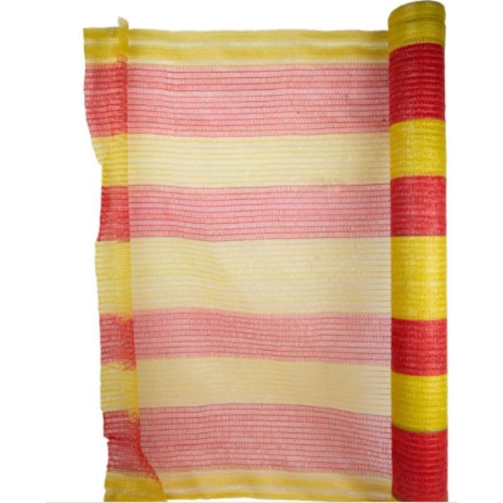 Woven Barrier Netting – Orange & Yellow (1m x 50m Roll)