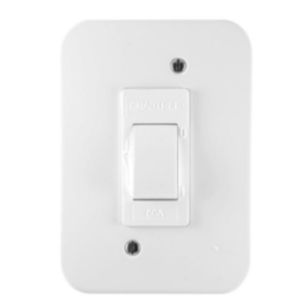 Crabtree Classic Stove Isolator – 60 A, 2‑Pole, 4×2, White