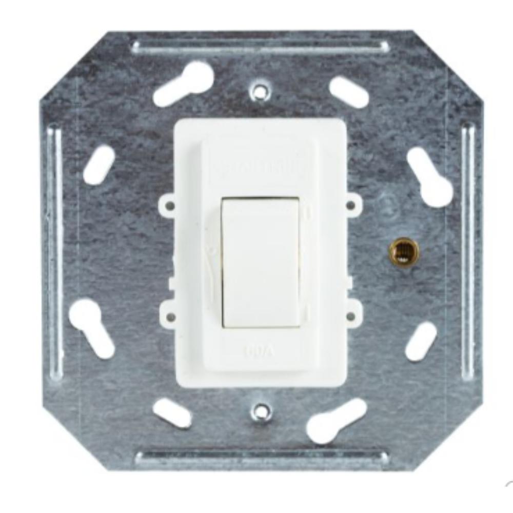 Crabtree Classic Stove Isolator – 60 A, 2‑Pole, 4×4, White