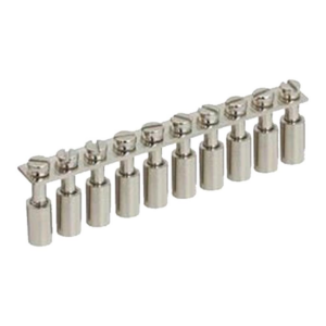 Hager Terminal Bridge Bar – 16 mm² Terminals, 10-Way