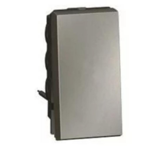 Legrand Arteor Push Button – 1-Way, 6A, Magnesium