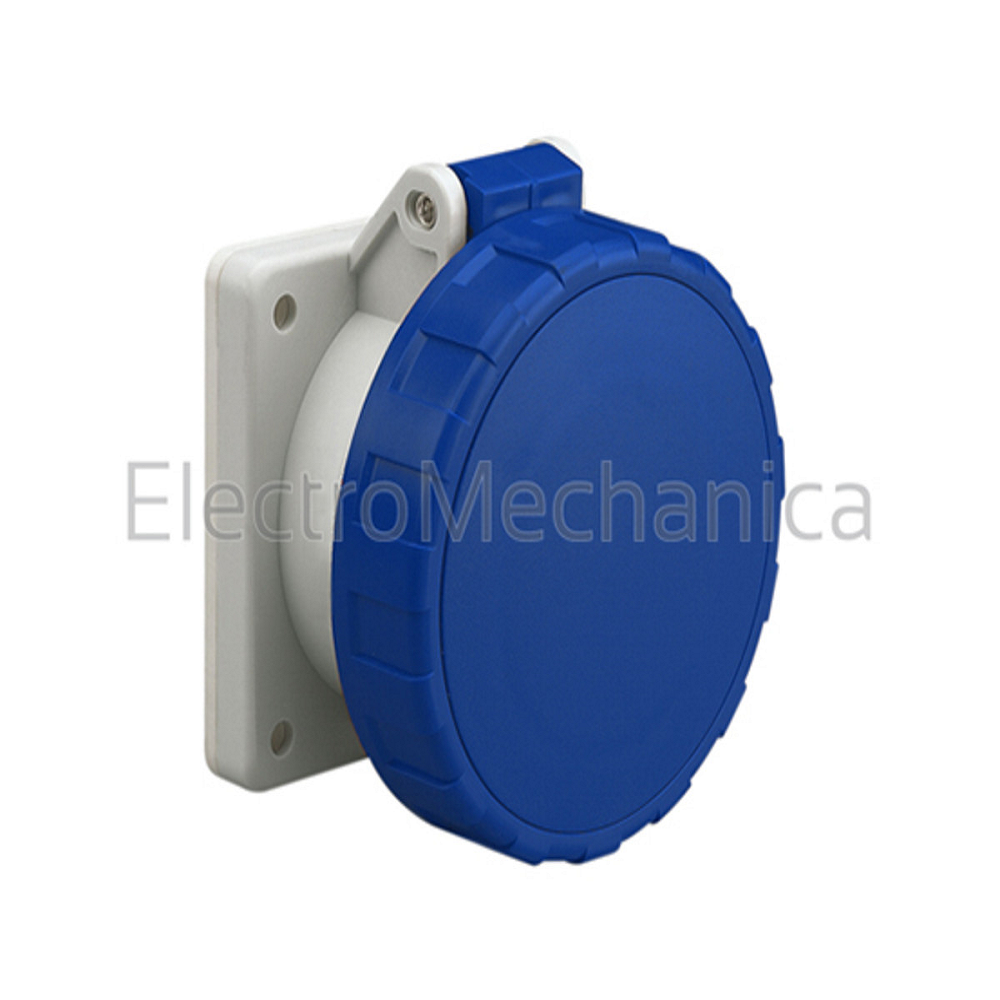 Scame CEE Flush Panel Mount Female Socket – 32 A 5‑Pin (IP67)