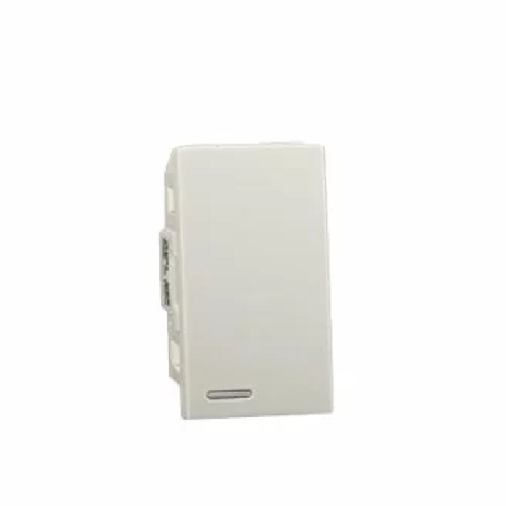 Legrand Ysalis Bell Press – 1 Module, White