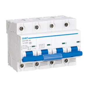 Chint DIN Circuit Breaker – 100A, 4P, C-Curve, 6kA