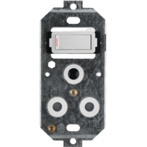 Crabtree Classic SSO – 1×16A RSA, Vertical, 4×2, White