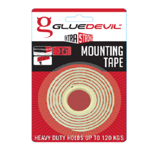 Double-Sided ESMT Gel Tape – Black/Peel, 1mm x 18mm x 1.5m