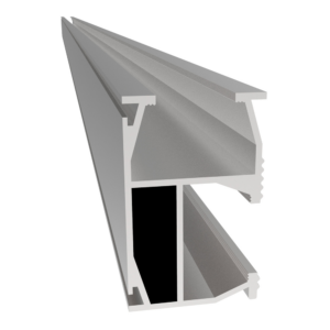 LX Solar Rail (Top + Side Fix) – R46 × 4400mm AL6063 T6 Mill Finish (4.4m)