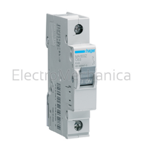 Hager Miniature Circuit Breaker (MCB) – 2A, 1 Pole, 6kA, C-Curve