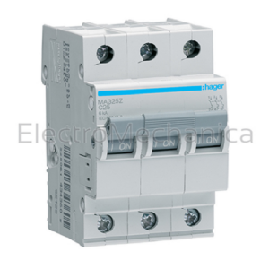 Hager Miniature Circuit Breaker (MCB) – 40A, 3 Pole, 6kA, C-Curve