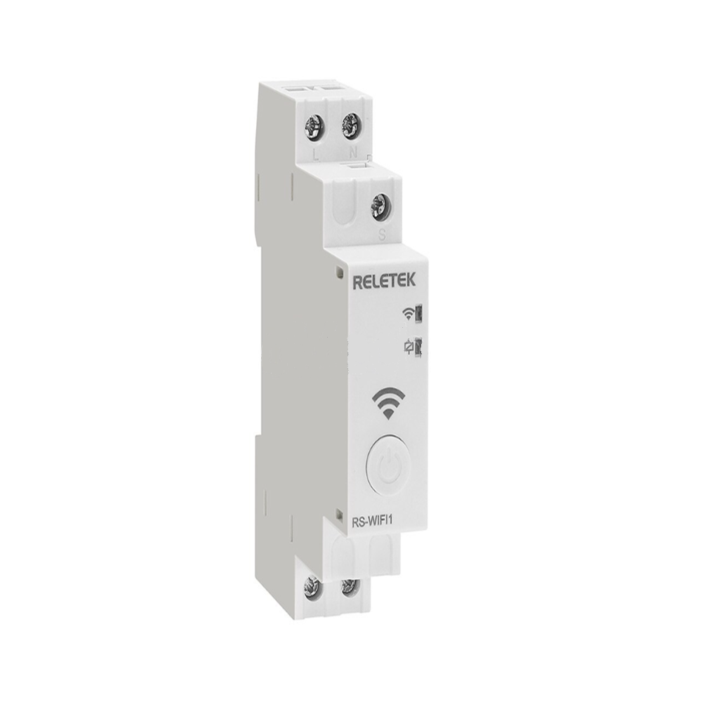 RS-WIFI 2 WiFi Smart Timer Switch – DIN Mount, 16A (1P), 48–240V AC/DC ...