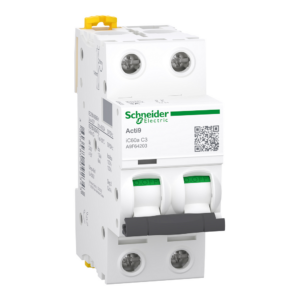 Schneider 3A 2P MCB, 6kA – Miniature Circuit Breaker