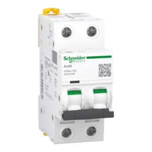 Schneider 50A 2P MCB 6kA
