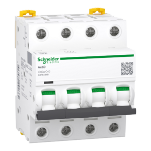 Schneider 40A 4P MCB 6kA – C Curve