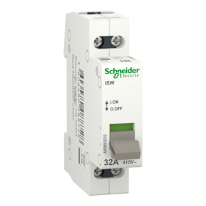 Schneider 32A 2P Isolator – DIN Rail