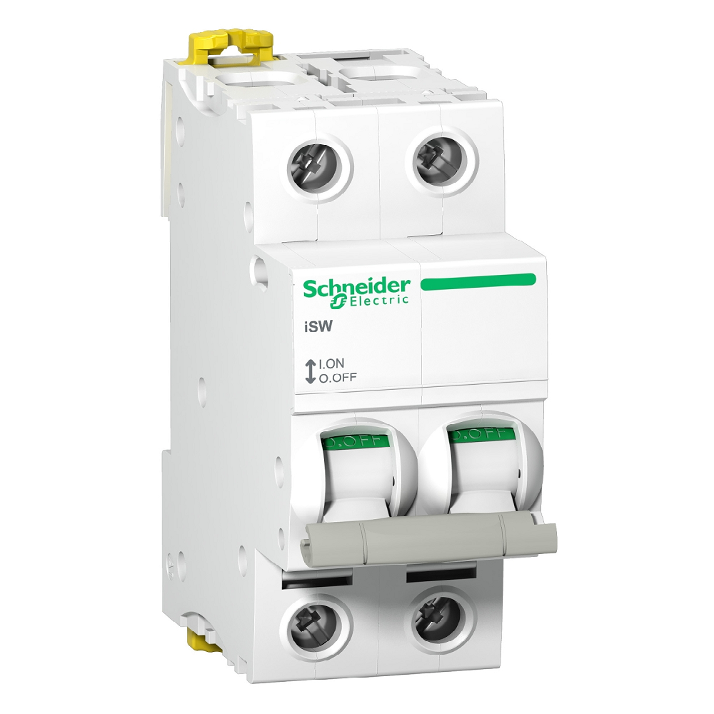 Schneider 100A 2P Isolator – DIN Rail