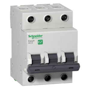Schneider Easy9 MCB 3P 6A C-Curve 3kA 400V