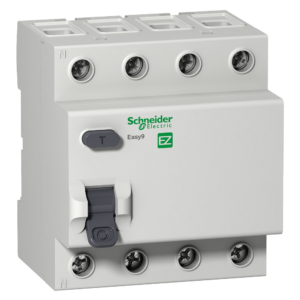 Schneider Easy9 Residual Current Circuit Breaker 4P 63 A 30 mA AC