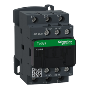 Schneider Tele Contactor – 3P 9A AC-3 (4kW, 24V AC Coil)