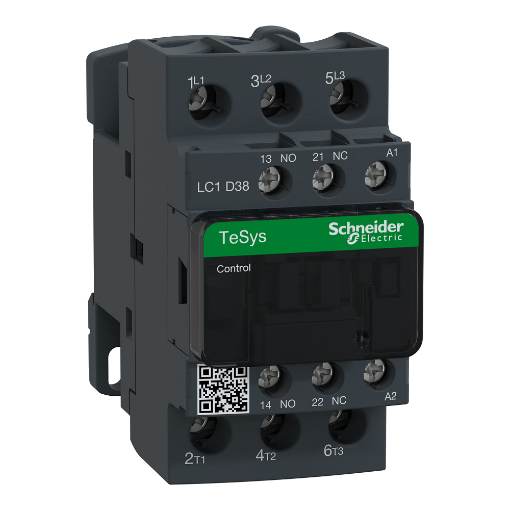 Schneider Tele Contactor – 3P 38A AC-3 (18.5kW, 230V Coil)