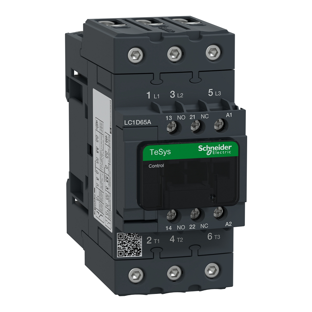 Schneider Tele Contactor – 3P 65A AC-3 (30kW, 230V Coil)