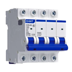 Chint 32 A 4‑Pole C‑Curve MCB 6kA