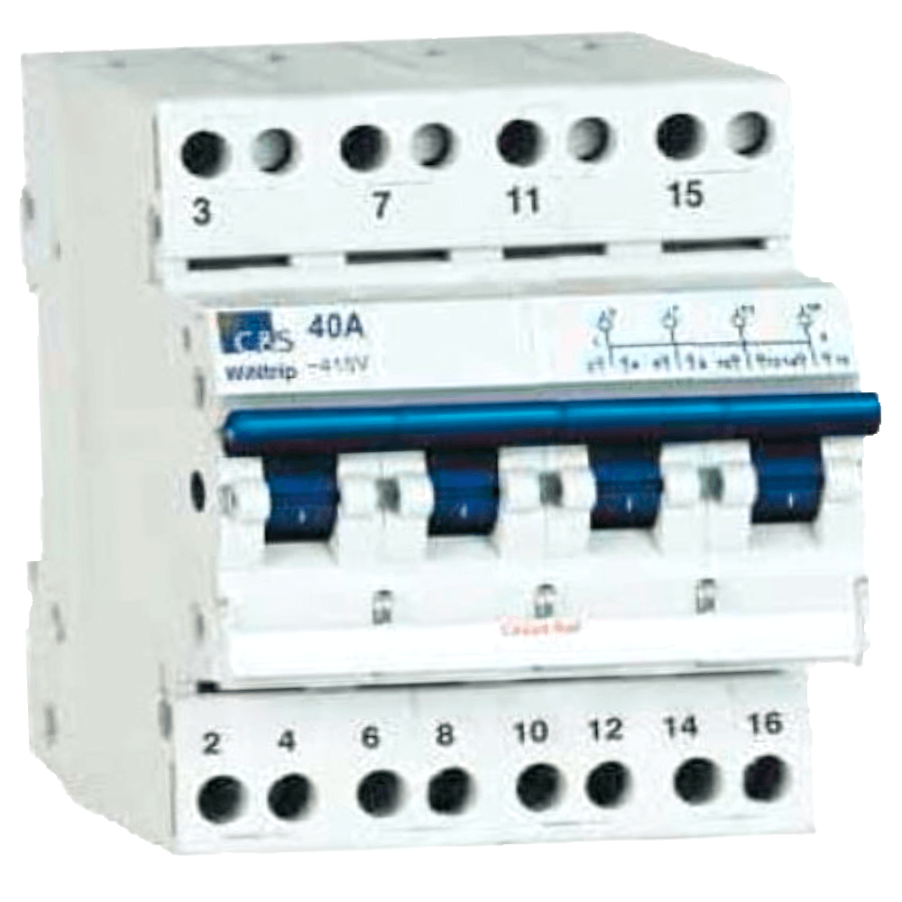 ACDC 40A 4P Three‑Position Changeover