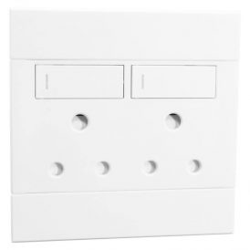 Veti 2 – Double SSO 2×16A RSA 4×4 White Complete