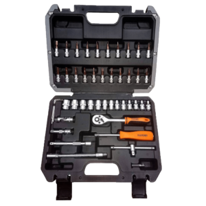 Ruwag Harden 46‑Piece ¼″ (6.3 mm) Drive Socket Set