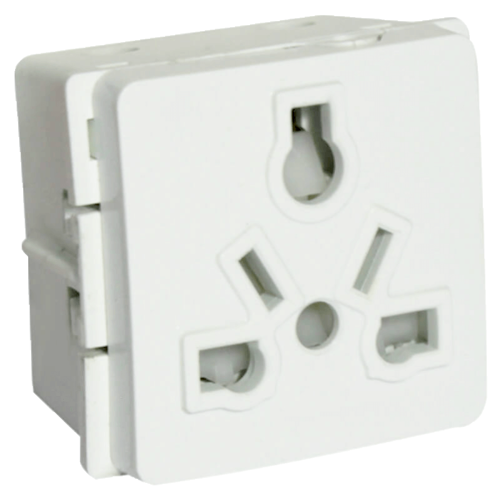 Veti 1 - International Socket Outlet White