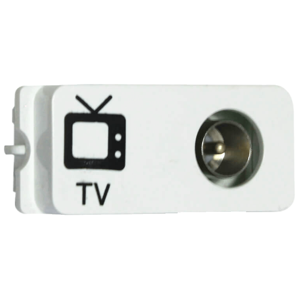 Veti 1 - TV Socket Outlet White