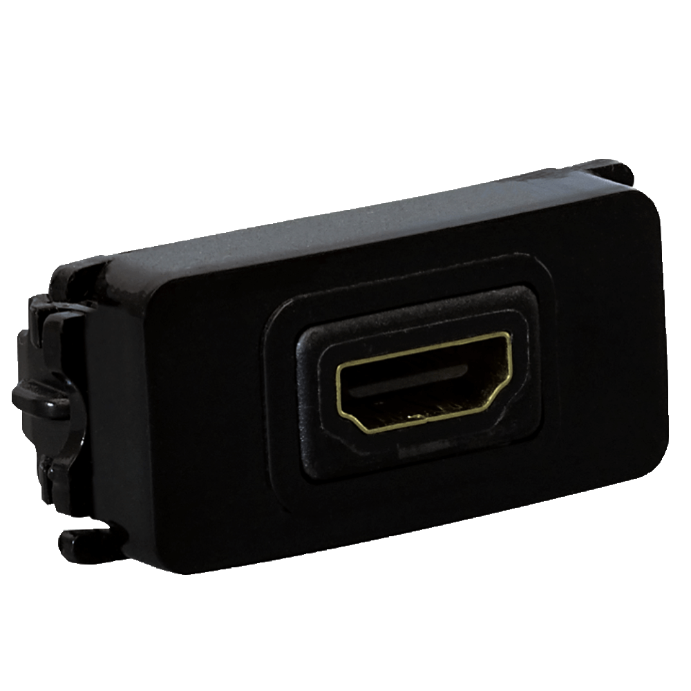 Veti 1 - HDMI Socket Outlet Black