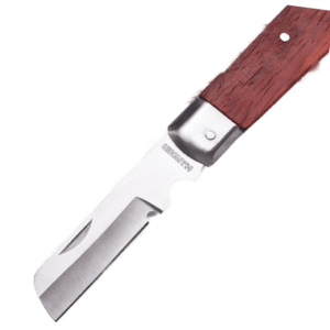 Ruwag Harden Straight Fold‑Out Knife – 205 mm, Wood Handle