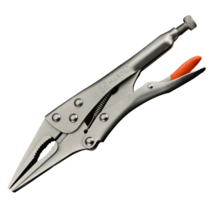 Ruwag Harden 9″ (218 mm) Long‑Nose Locking Pliers (Lock‑Grip)