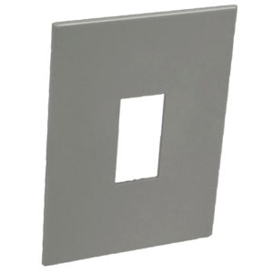 Legrand Arteor 2x4 Cover Plate – 1 Module Square Magnesium