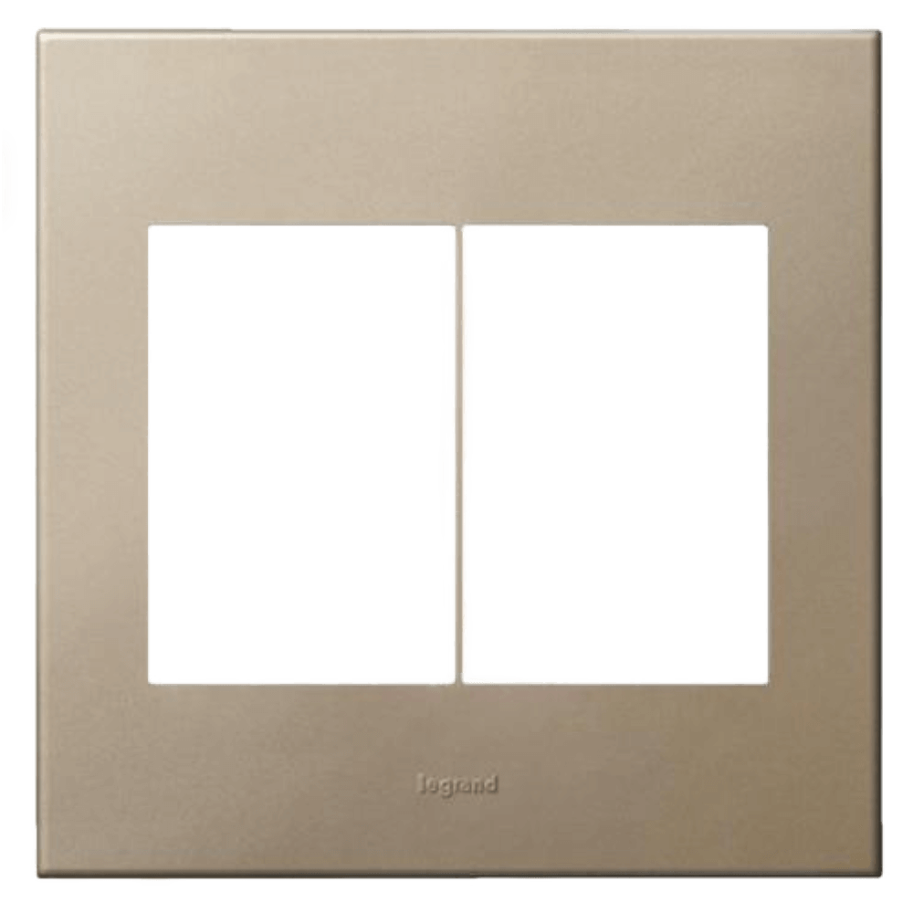 Legrand Arteor Cover Plate – 2×3 Modules, 4×4 Box – Champagne