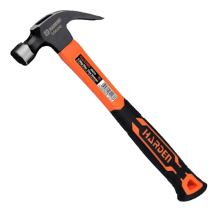 Ruwag Harden Claw Hammer – 700 g (24 oz) with Fibreglass Handle, Black Head