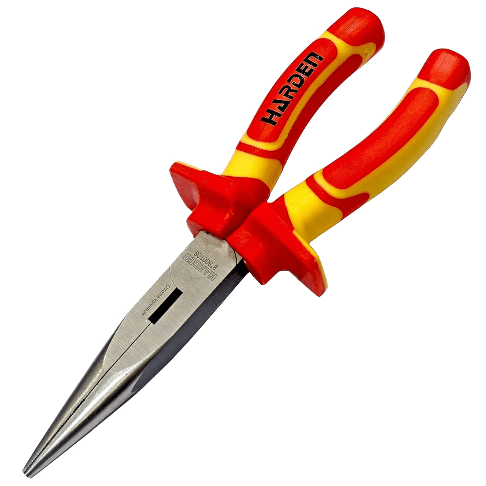 Ruwag Harden 8" (200mm) 1000V Insulated Long Nose Pliers