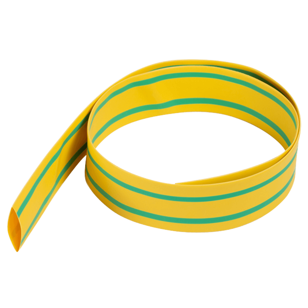 25.4mm Heatshrink Green/Yellow