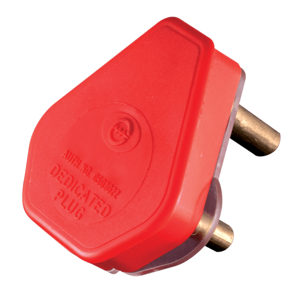 Crabtree Domestic Dedicated Plugtop Red 16Amp