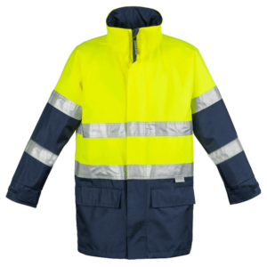 Two-Tone Freezer Jacket – Lime/Navy (Size M)