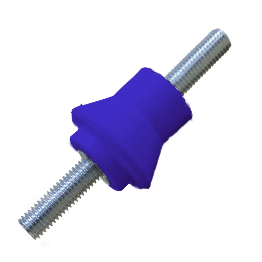 Allbro Insulator M10 Male/Male Blue
