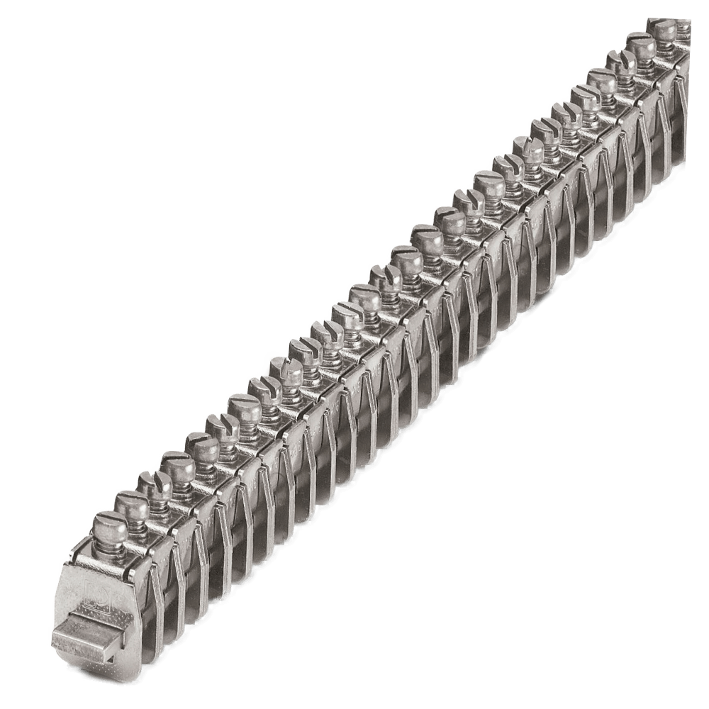 Phoenix Contact AK16 DIN Rail Connection Terminal Block – 1.5–16mm², 76A, 9.8mm Wide, Grey