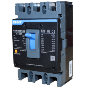 Chint NXM‑250S/3P‑160A 36 kA MCCB
