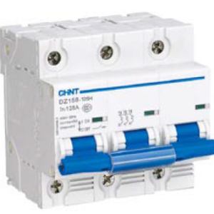 Chint DIN Circuit Breaker – 100A, 3P, C-Curve, 10kA