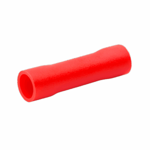 Insulated Red Butt Terminal – 0.5 mm² to 1.5 mm²