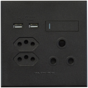 Veti 3 – Combo SSO 1 × RSA + 2 × V‑Slim + 2 × USB 4×4 Graphite Complete